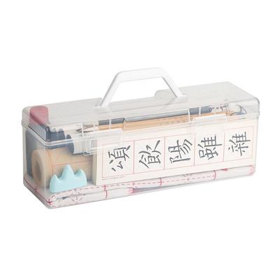 毛笔字初学者入门套装小学生书法收纳盒水写布文房四宝软笔专用笔墨纸砚工具一整套儿童练字兼毫狼毫三年级