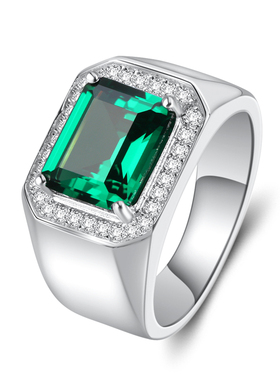 冷淡风单身个性大码宝石戒指ins