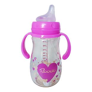 宝德PPSU奶瓶鸭嘴学饮杯重力球款德国进口材质大宝防胀气300ML