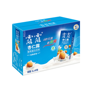 露露杏仁露1L*6盒早餐冲饮