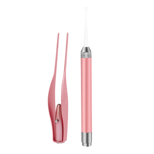 掏耳神器儿童专用带灯掏耳勺宝宝发光挖耳勺工具扣耳朵夹耳屎镊子