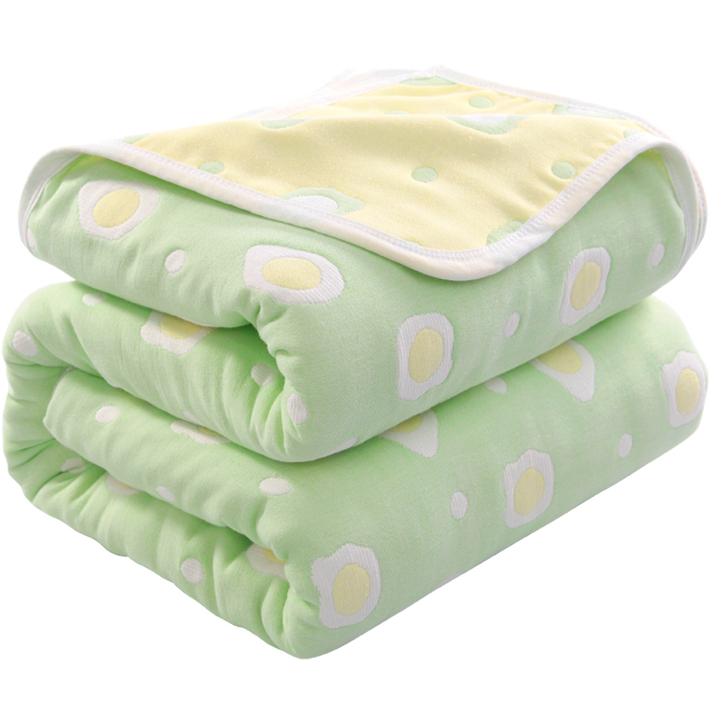 夏季毛巾被纯棉成人六层纱布夏凉被儿童午睡盖毯被子婴儿薄款毛毯