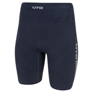 UTO压缩裤女跑步短裤男马拉松专业四分裤腰包裤官方旗舰店正品