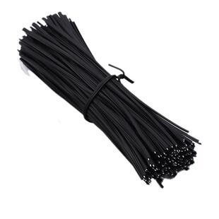 20cm包塑铁丝 电线铁芯扎丝扎线捆绑带 电镀锌捆扎带捆线1000根装