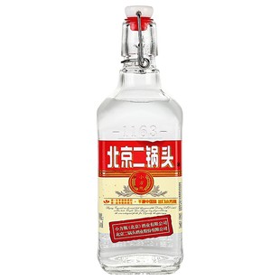 出口小方瓶牌北京二锅头经典红标42度清香型白酒12瓶永丰官方旗舰