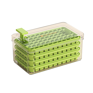 冻冰块模具制冰盒冰格家用食品级制冰神器自制冰箱储存盒储冰磨具