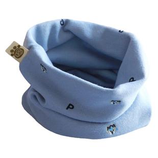 A类纯棉宝宝围脖儿童秋冬脖套男婴儿冬季小孩女防风保暖套头围巾