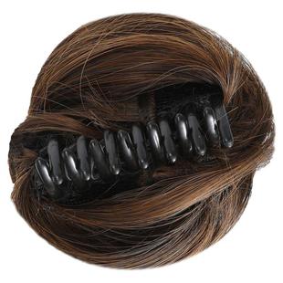 假发抓夹女2025新款低丸子头盘发神器后脑勺发夹头饰发饰短发头花