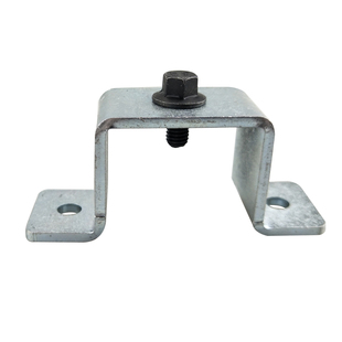 几字型可调节骑马卡扣管夹直角固定件方管角码U型支架夹马鞍抱箍