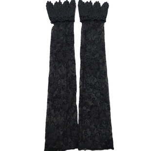 日韩蕾丝镂空钩花假袖套装饰假袖子唯美女神喇叭袖口花边手腕套