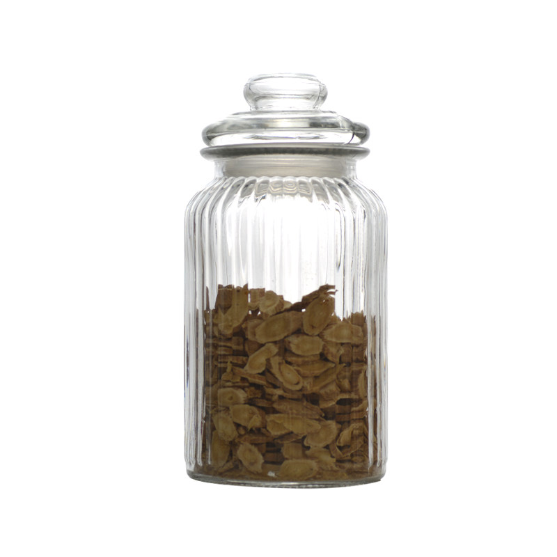 喜诗玻璃密封储物罐 透明柠檬蜂蜜储物瓶 泡酒瓶密封酵素瓶果酱罐
