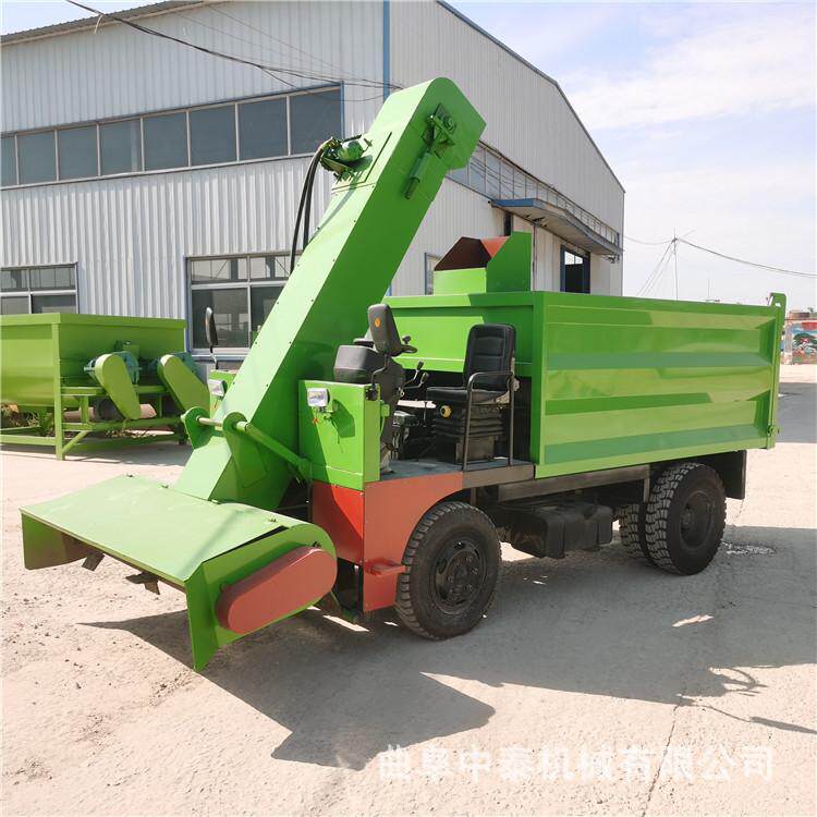 自走式牛粪清理车 养殖场动物粪便清运车 圈养牛粪污粪清理机械