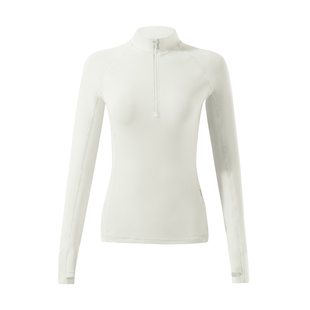 瑜伽服长袖女秋速干健身网羽毛球运动T恤普拉提训练上衣季套装冬