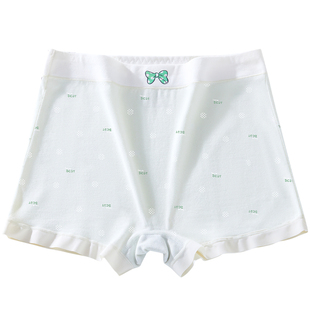 女生内裤学生少女初中平角纯棉高中生抗菌女孩发育期女童四角短裤