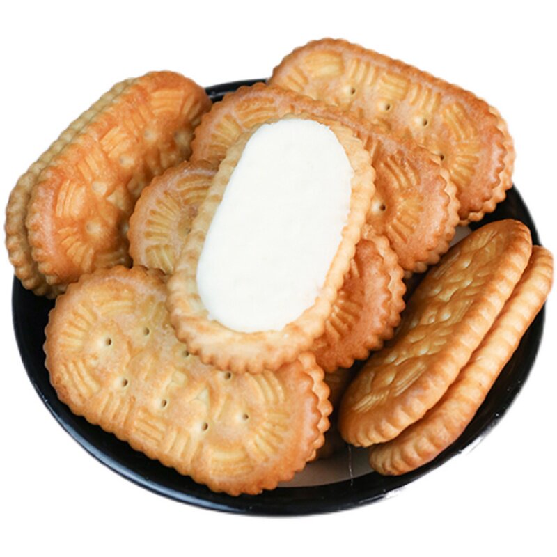 老式夹心饼干整箱童年零食80后怀旧散装休闲早餐代餐奶油夹心饼干
