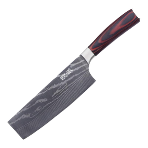 德国大马士革纹菜刀家用切片刀切肉刀厨房刀具锋利免磨商用水果刀