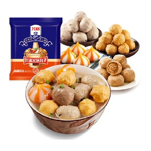 兴威闽南肉糜风味什锦火锅丸子撒尿肉丸烧烤麻辣烫关东煮食材