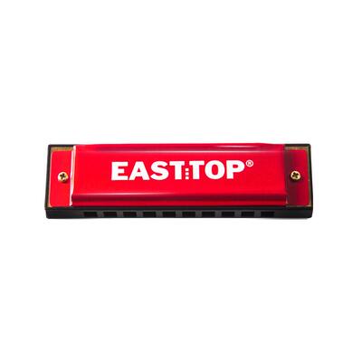 easttop东方鼎十孔布鲁斯口琴