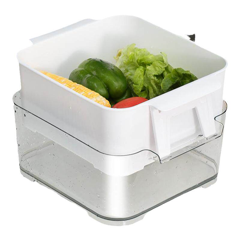 新款塑料食品级沥水篮暖鹿食品级