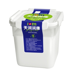 天润新疆润康酸奶方桶1KG装低温润康方桶生牛乳发酵酸奶批发
