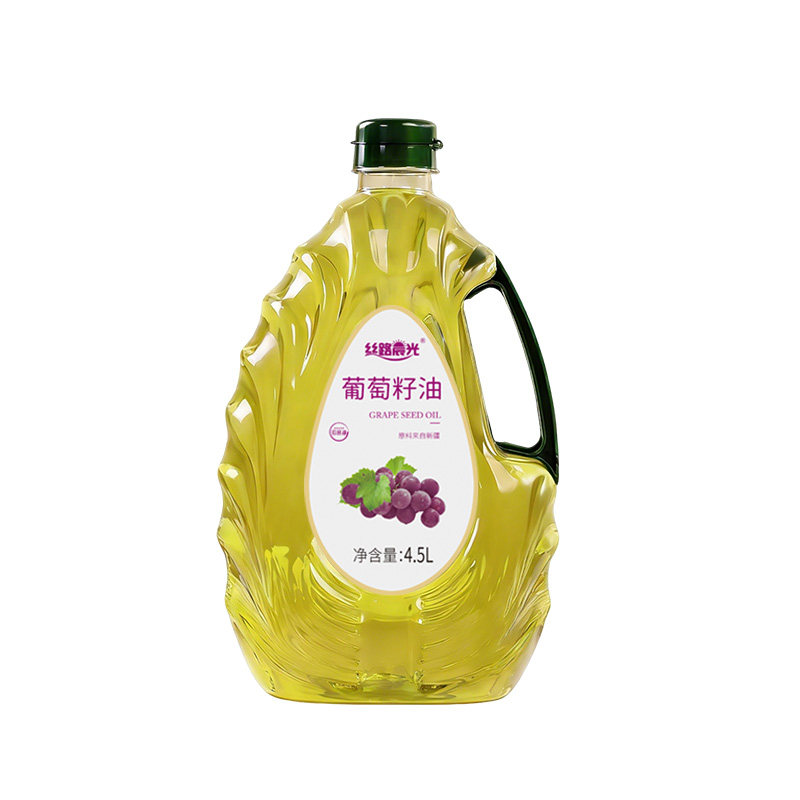 丝路晨光葡萄籽油4.5L大桶食用油