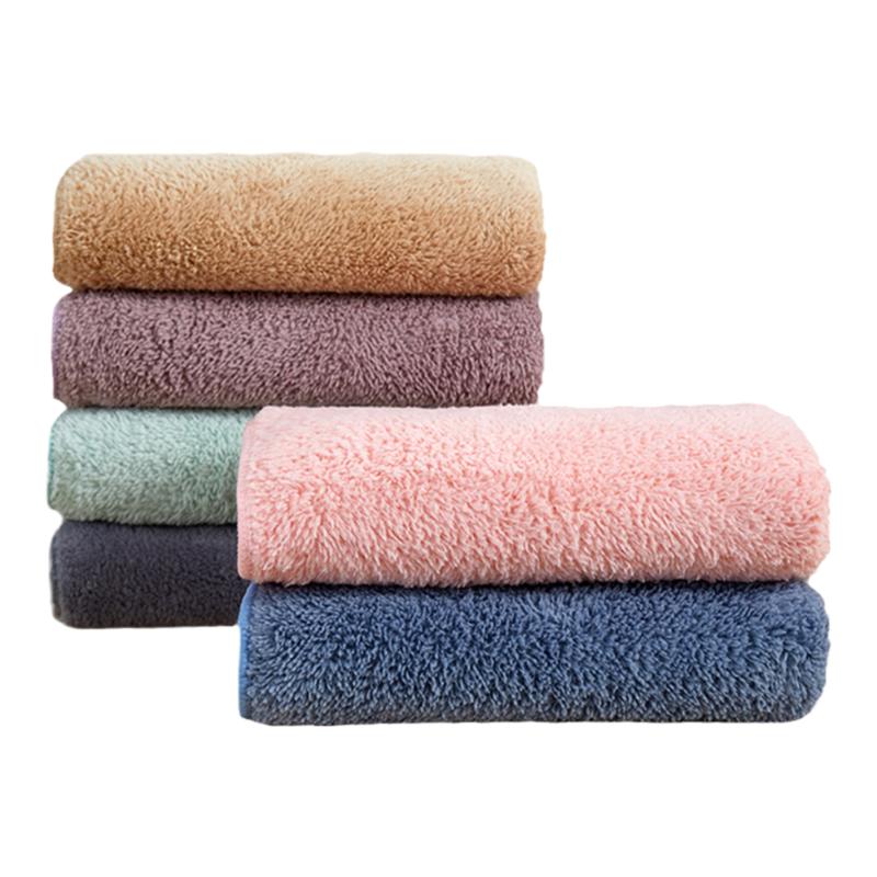 植初珊瑚绒浴巾吸水速干透气保暖家用洗澡儿童成人大毛巾