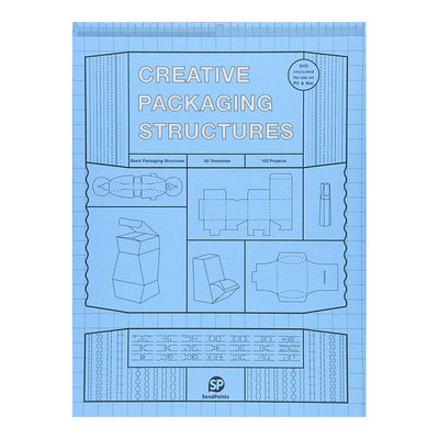 【现货】【善本出版】包装创意结构（含光盘）Creative Packaging Structures包装设计 英文原版图书书籍