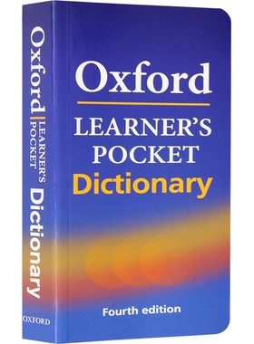 牛津初级袖珍词典 Oxford Learner s Pocket Dictionary 牛津英英词典 牛津3000词汇 短语动词 英文原版词典 英语单词词汇工具书
