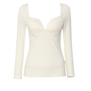 DPLAYSWEET【暖肤衣】保暖内衣女罩杯一体25冬加绒秋衣磨毛打底