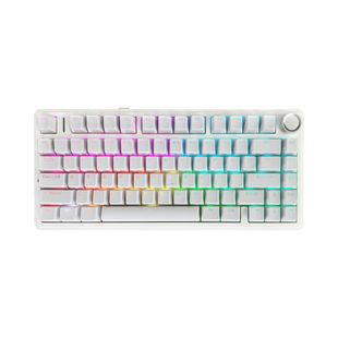 狼蛛F75客制化三模机械键盘无线蓝牙办公游戏电竞专用无畏契约FPS