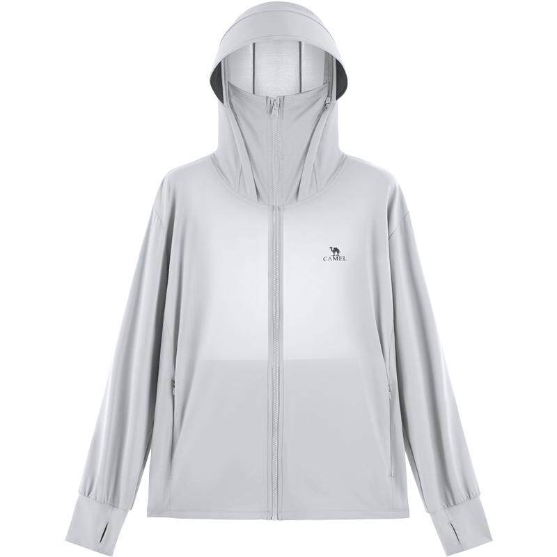 骆驼冰山防晒衣男款夏薄款透气冰丝皮肤衣男生速干户外钓鱼防晒服