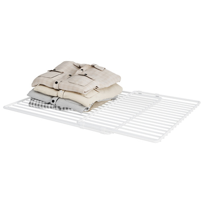 衣柜分层隔板柜内可伸缩置物架子