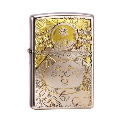 磨砂送礼zippo打火机官方正版