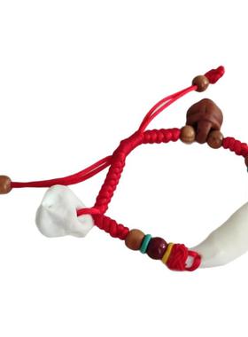 黑狗牙手链儿童宝宝婴儿