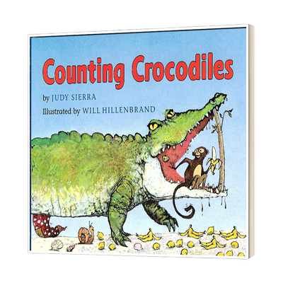 英文原版 Counting Crocodiles  数鳄鱼 儿童英文绘本 英文版 进口英语原版书籍