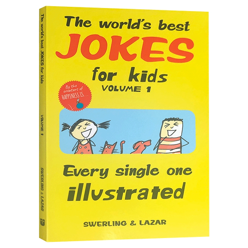 给孩子的笑话绘本1 英文原版 The World's Best Jokes for Kids Volume 1 幽默笑话 脑筋急转弯 英文版进口原版英语书籍儿童外文书