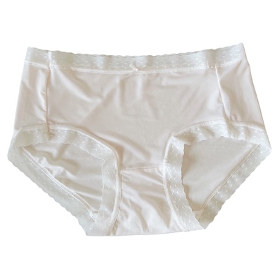 A类抗菌裸感面膜冰丝内裤少女士纯棉裆无痕中低腰速干2025新款夏