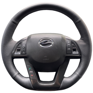 15-18款陆风X7方向盘套真皮16-18款陆风X5把套手缝专用全包款内饰