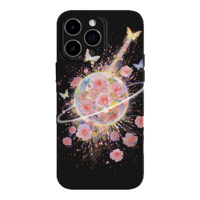 【浪漫永远存在】蝴蝶玫瑰手机壳