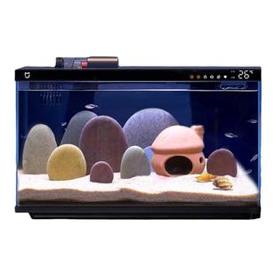 适用小米米家智能鱼缸造景套装全套摆件南美风枯木生态鱼缸