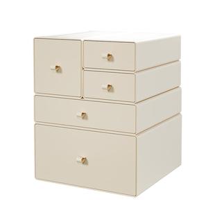 桌面收纳盒入户玄关钥匙摆件置物架电视柜收纳盒桌面抽屉整理盒子