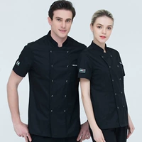 Черный кожаный короткий рукав