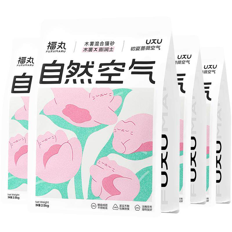 福丸蔷薇木薯混合猫砂