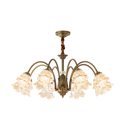 法式中古风客厅吊灯2025新款