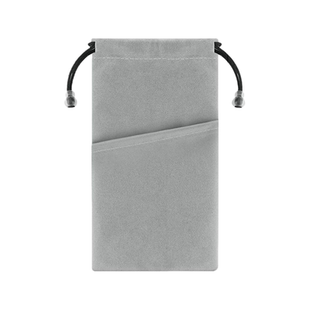 【加厚款】手机充电宝3万毫安收纳袋保护套绒布袋户外运动眼镜包鼠标耳机数据线绒布耐磨小米移动电源硬盘包