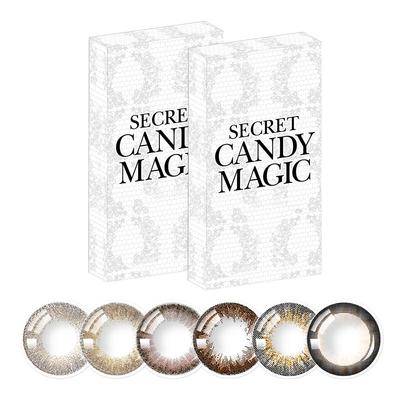 candymagic糖果美瞳半年抛1片装大直径混血隐形眼镜近视正品官网