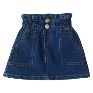 韩版婴儿女童包裙牛仔短裙洋气裙子小童女宝宝半身裙春秋儿童半裙