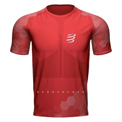 compressport透气跑步速干短袖