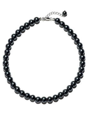 高级感黑珍珠项链女爆款锁骨链