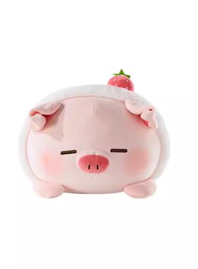 名创优品小猪抱枕毛绒玩偶公仔女
